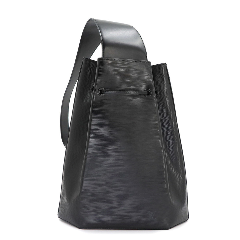 Louis Vuitton Epi Sac a Dos Shoulder Handbag Leather Noir M80153